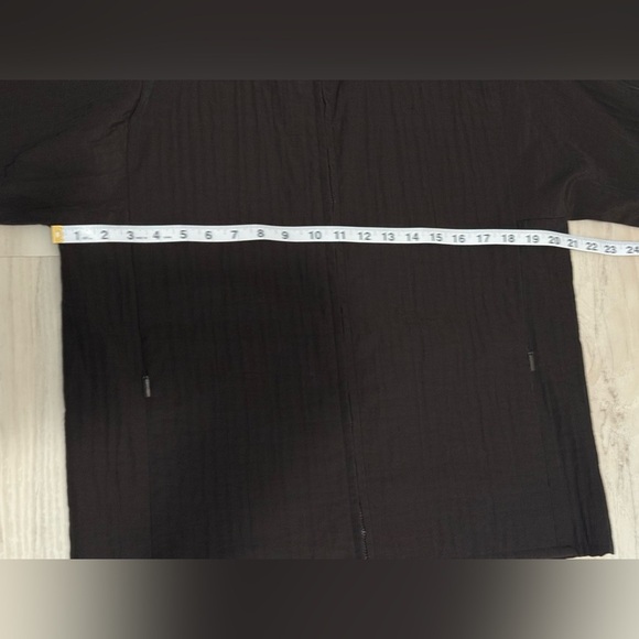 Eileen Fisher Chocolate Brown Shirt Jacket - Picture 6 of 8